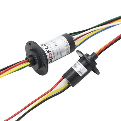 Qualität  Large Electrical Swivel Current Slip Ring With 3 Circuits 30 A Power Transfer OD 22 Mm For Electrical Devices MW1330 usine